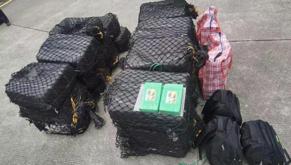 警方聯同廣東省公安廳緝毒  檢8.3億可卡因毒品