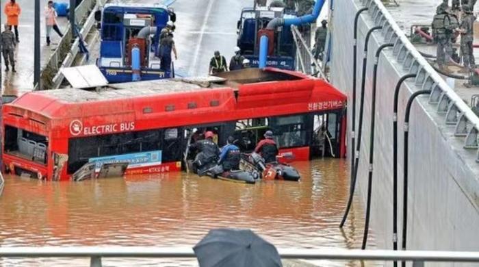 韓國暴雨致44人遇難 部分災區或遭新一輪強降雨