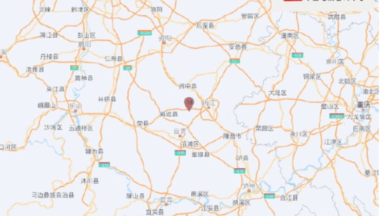 四川內江兩小時內發生多次地震  暫無人員傷亡報告