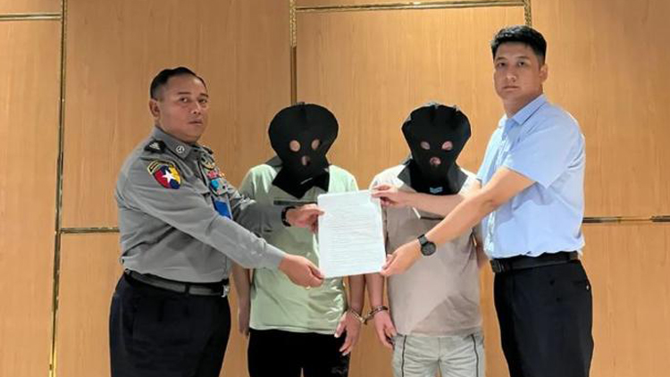 两名在緬電詐犯罪嫌疑人被押解回國  其中一人為賭詐團伙骨幹頭目