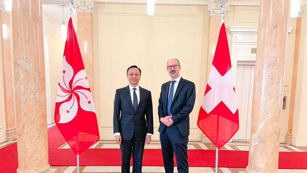 第六次香港與瑞士金融合作對話在瑞士伯爾尼舉行