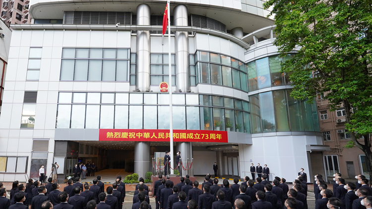 駐港國安公署署長董經緯發表國慶寄語：深入實施香港國安法 依法打擊危害國安行為