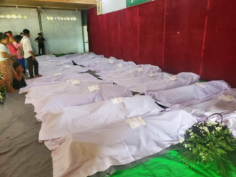 網曝緬甸克欽邦難民營遭空襲 至少29死 中方回應