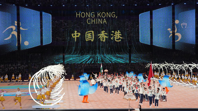 李家超祝願杭州亞殘運取得巨大成功 中國香港隊成員旗開得勝