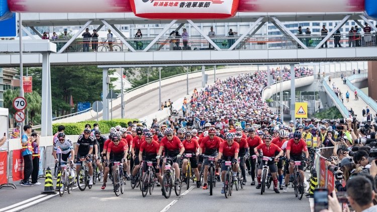 五千人出賽城市添活力 香港單車節騎完都嘆靚