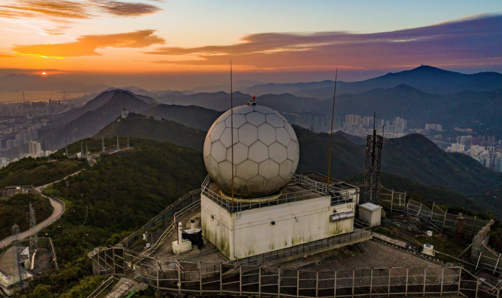 大帽山天氣雷達11月拆卸 天文台：新雷達功能更先進