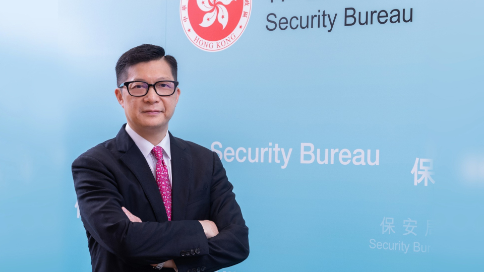 鄧炳強：經歷2019年黑暴 市民清楚看到23條立法有必要