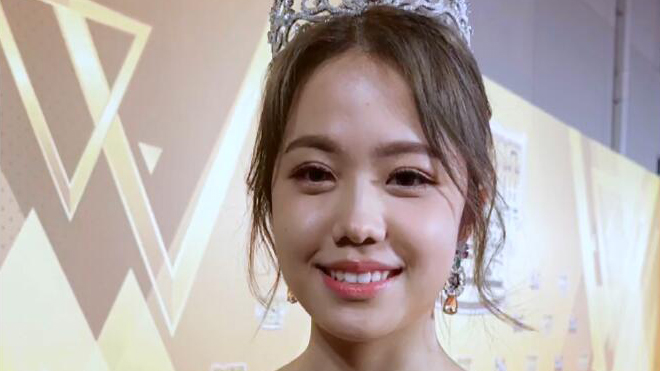 有片 | 港姐莊子璇首做司儀 北上發展有興趣