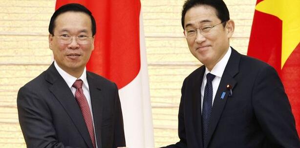 越南和日本兩國關係提升至「最高級」