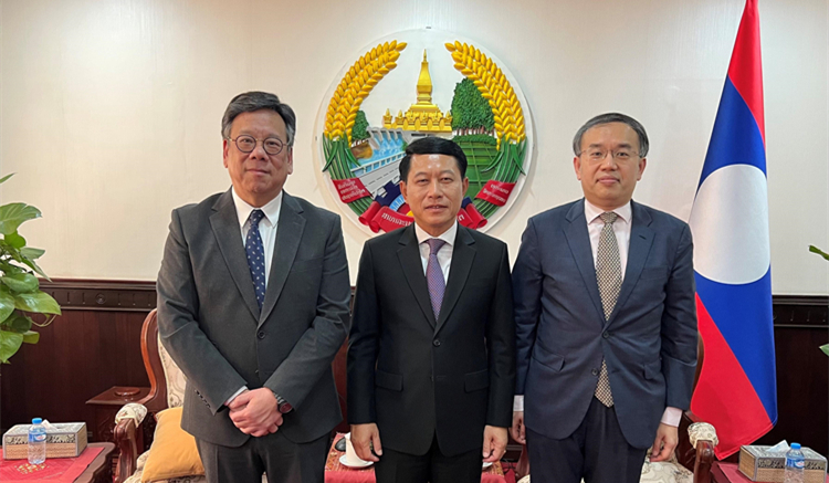 許正宇及丘應樺訪老撾晤政商界代表　冀建立夥伴關係