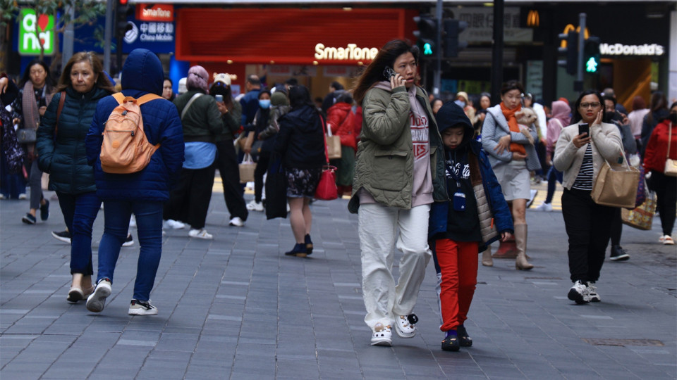 天文台：寒冷天氣警告生效 明日市區低至約10度