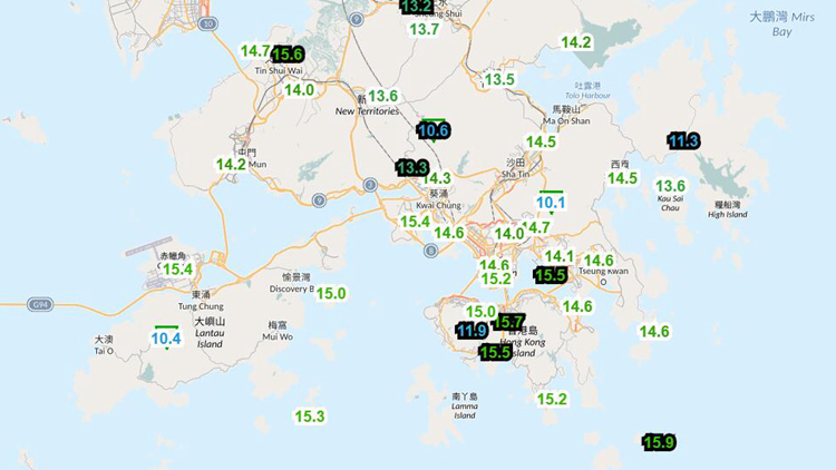 天文台：今日最高氣溫19度 未來一兩日氣溫逐漸回升