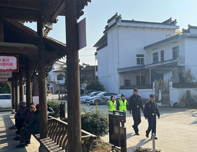 推「警務協理員」制度  皖黟縣西遞鎮創新治理保平安