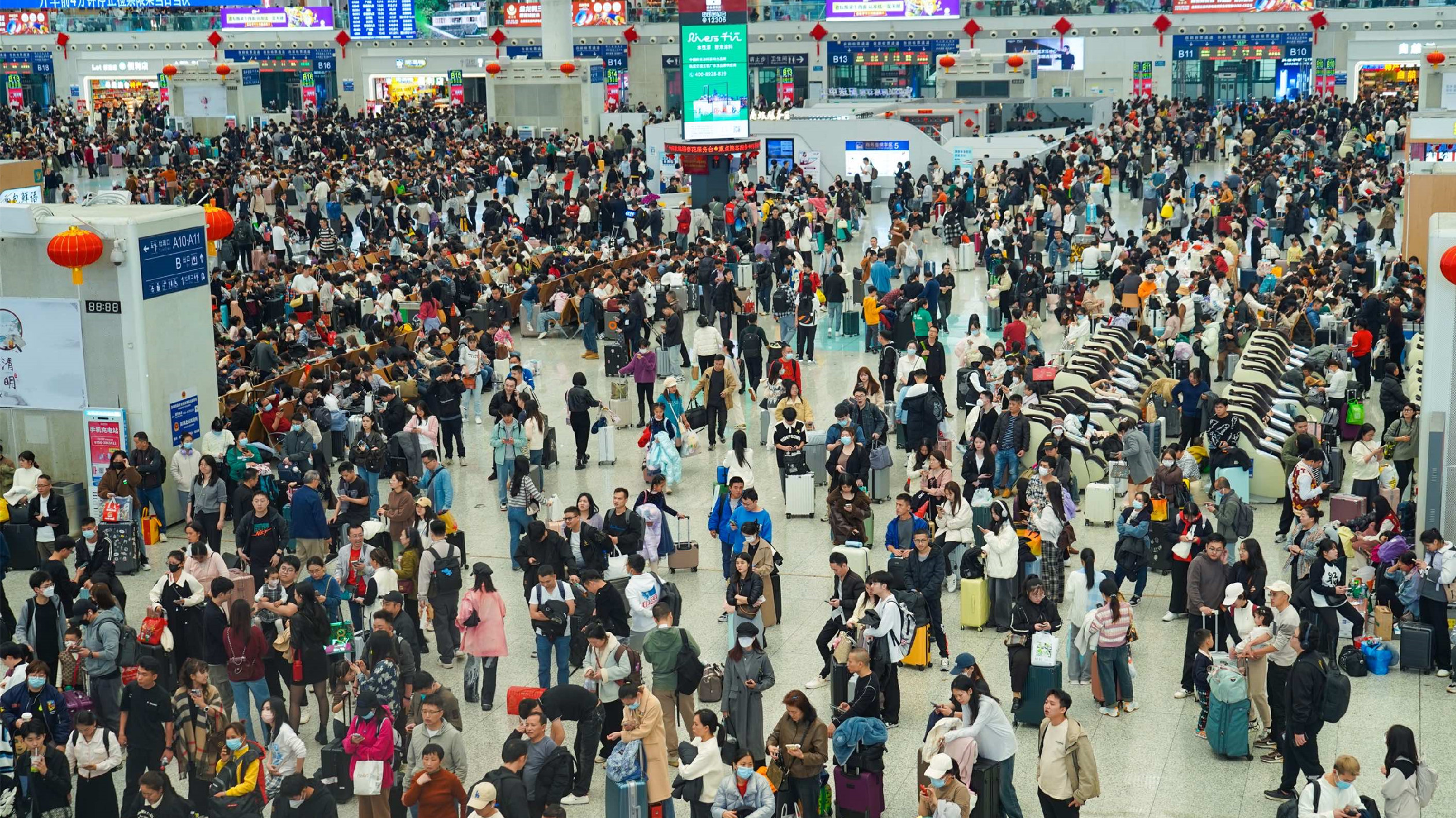 迎春運返程客流最高峰 廣鐵今日預計發送旅客220萬人次