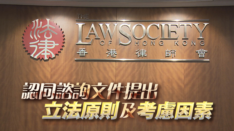 香港律師會發表23條立法意見書 認為立法是特區憲制責任