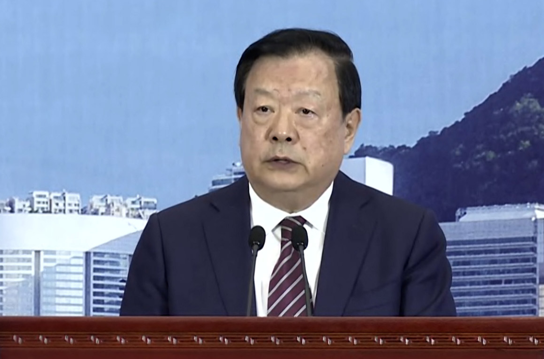 夏寶龍：香港築牢維護國家安全屏障 構築競爭新優勢