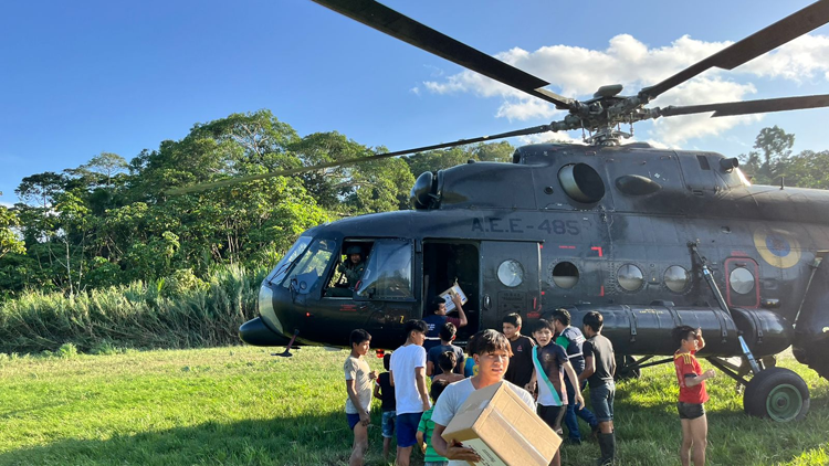 厄瓜多爾一軍用直升機墜毀 已造成8人死亡