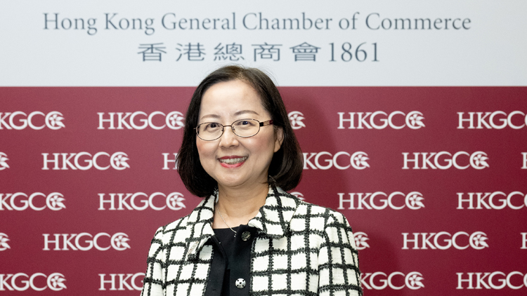 陳瑞娟膺選香港總商會新任主席