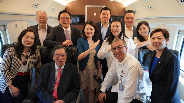 立法會東盟考察團乘雅萬高鐵 體驗國家與印尼合作成果