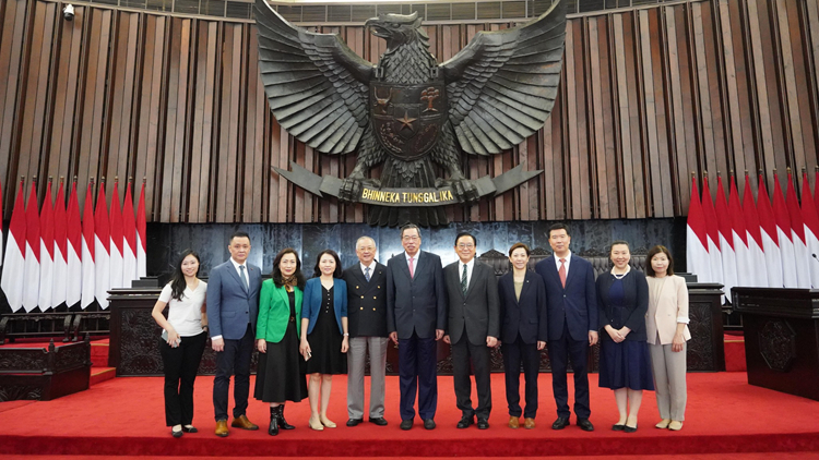 立法會考察團到訪印尼國會 梁君彥：推動協作加深友誼