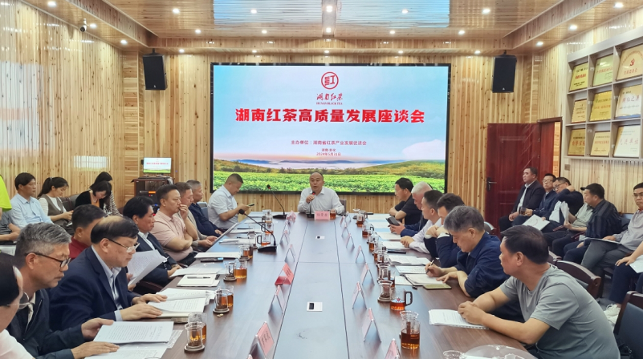 「湖南紅茶高質量發展座談會」在新化召開