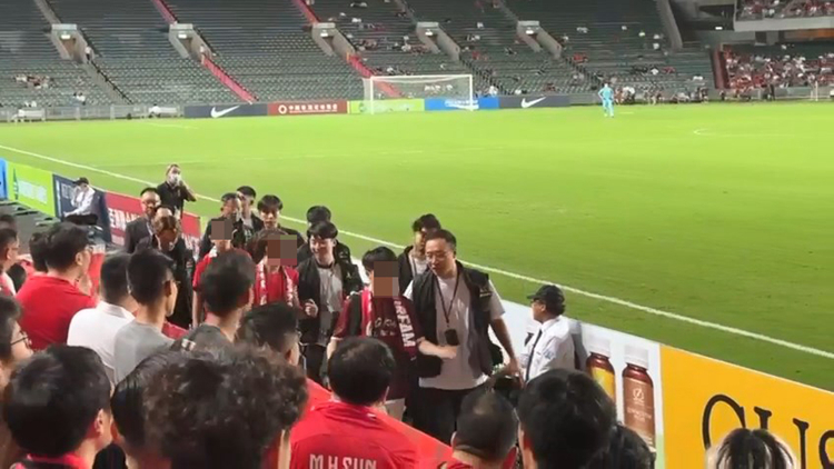 警方於大球場拘捕3名男女 涉嫌侮辱國歌