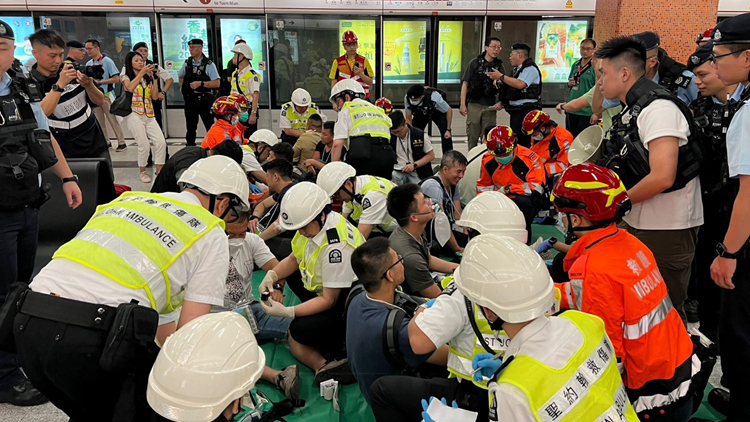 跨部門於啟德港鐵站進行重大事故演習 加強應變及協調能力