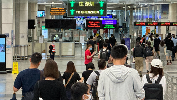 料有大量跨境乘客 6·28起落馬洲管制站及深圳灣口岸或實施特別交通安排