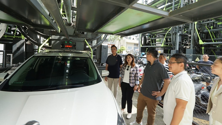 立法會「A4聯盟」考察深圳智慧交通基建設施