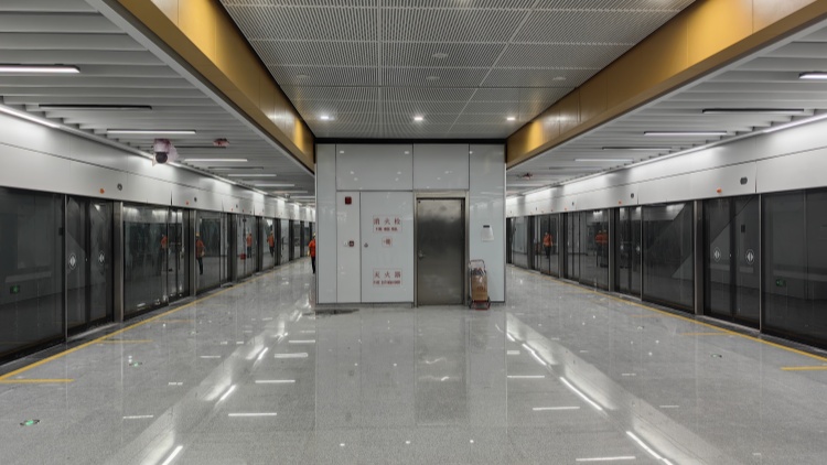 衝刺年底開通  廣州首條地鐵環線十一號線軌行區及首批車站實現「三權」移交