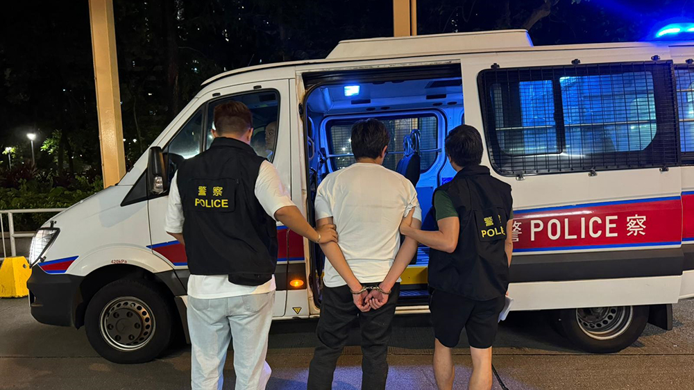 涉駕的士運毒 警拘一男檢14萬元毒品