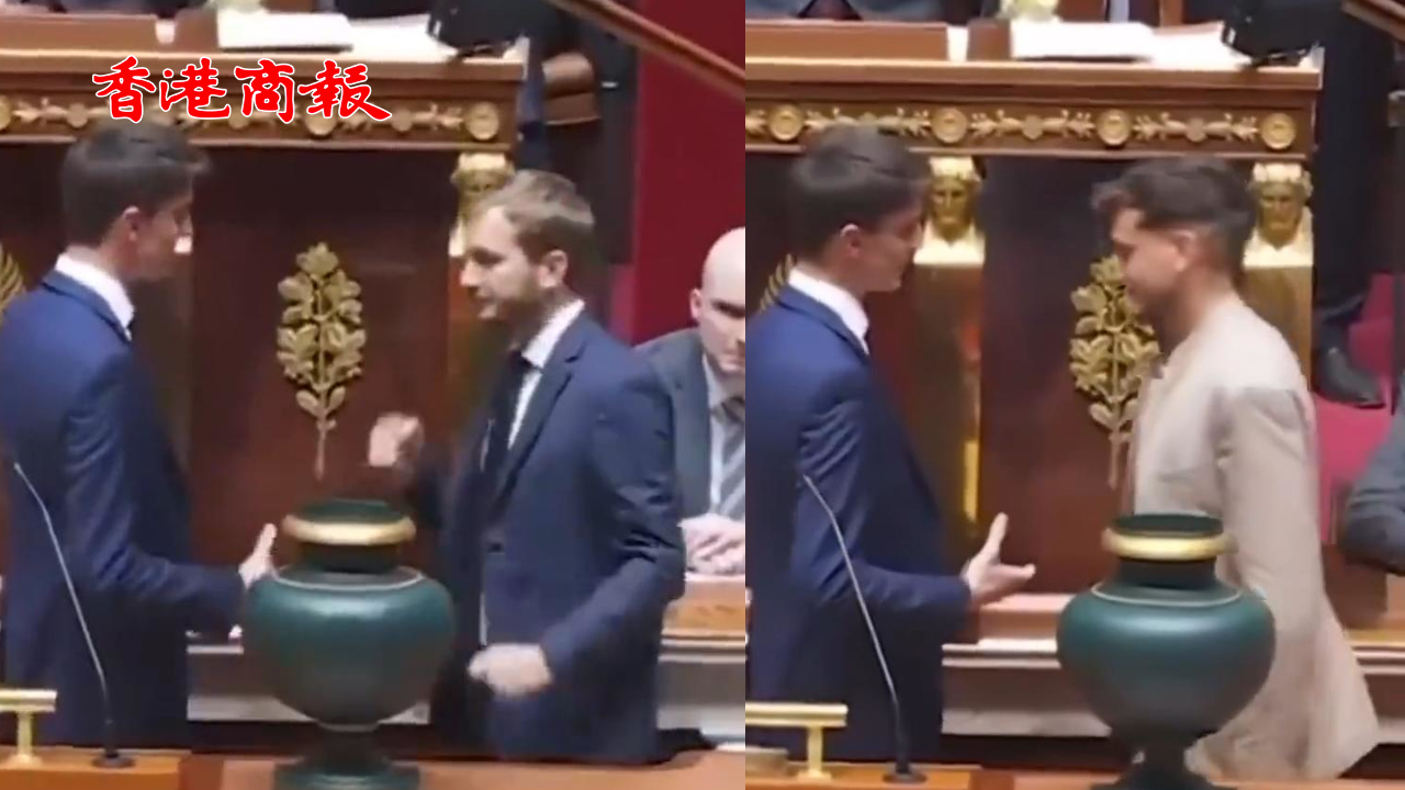有片丨比劃「石頭剪刀布」？法國國民議會尷尬一幕：議員想握手遭集體無視
