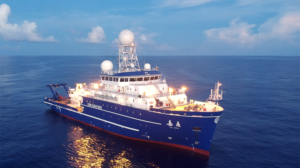 廈門大學海洋科考船「嘉庚」號下月中首度訪港 紀念陳嘉庚先生誕辰150周年