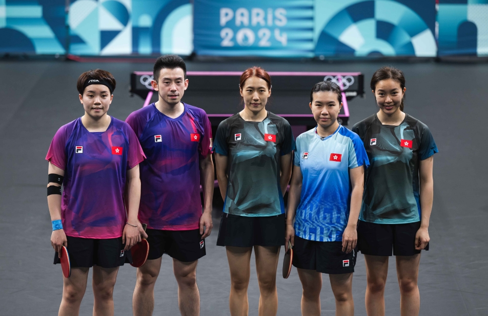 港乒隊比賽場館練波 混雙抽好籤避開國家隊