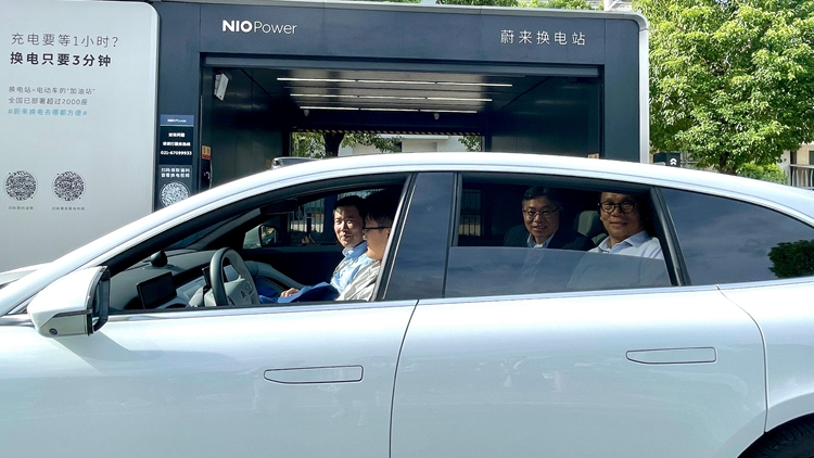 林世雄聯同立法會交通事務委員會訪滬 了解新能源汽車及自動駕駛發展