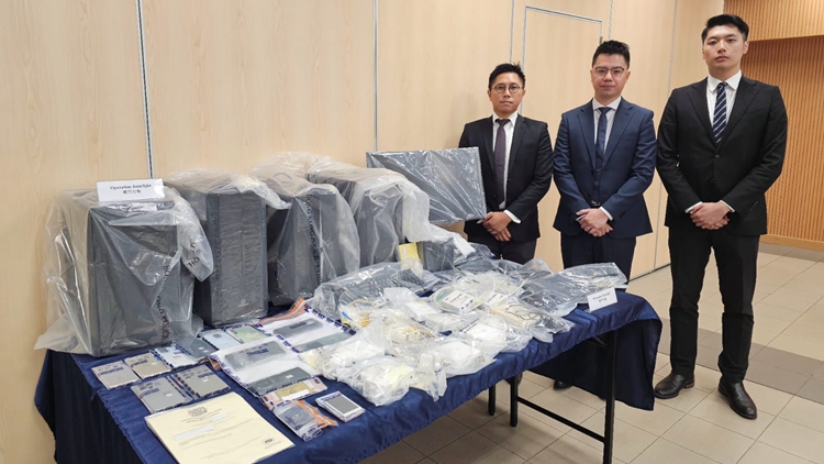 警破加密貨幣洗黑錢集團 拘捕25人 39名受害人損失700萬元