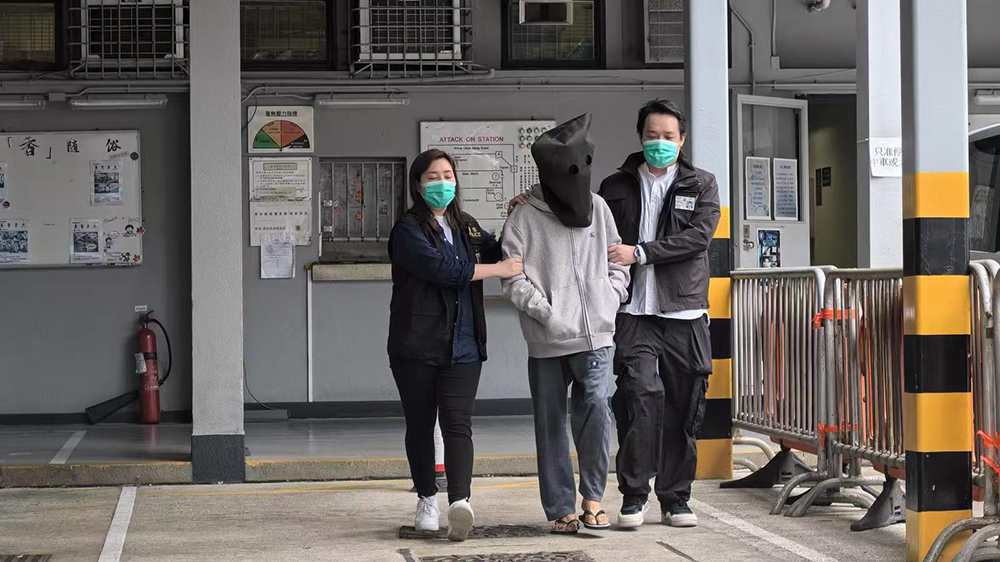 恐嚇阻止競投魚檔 警拘一男涉淋潑紅油