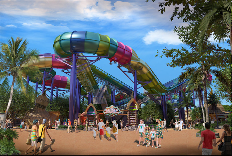 廣州長隆旅遊度假區上新 全球領先的水上遊樂設備明年將登陸