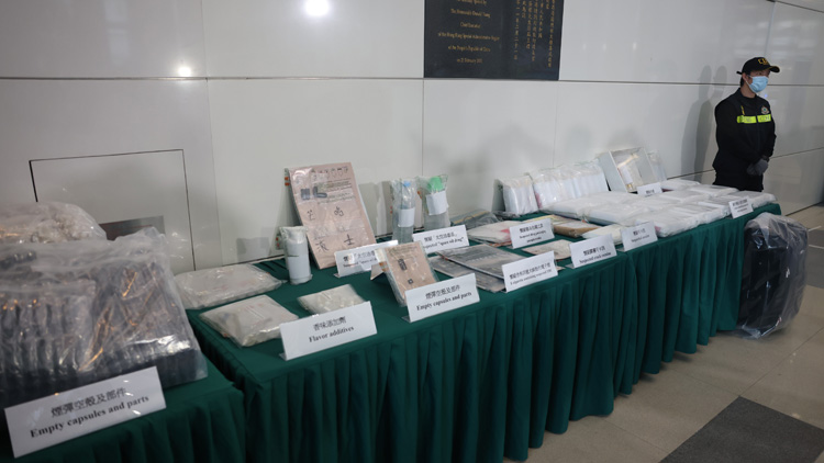 海關破製毒工場拘2男子 檢2000萬元各類毒品