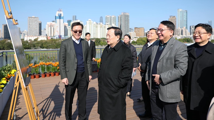 陳國基感謝夏寶龍調研河套香港園區 全力加速「四流」打造高質量創科產業鏈