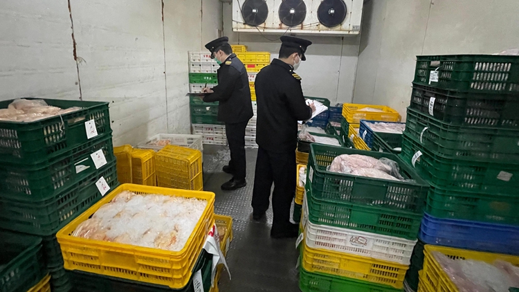 食環署搗破元朗無牌凍房 拘捕1人並展開檢控程序