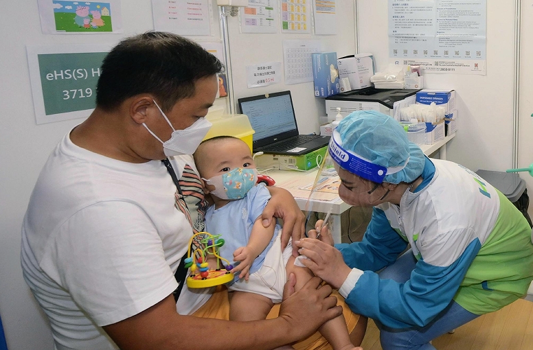 6個月大至11歲幼兒及兒童25日起獲安排接種JN.1疫苗