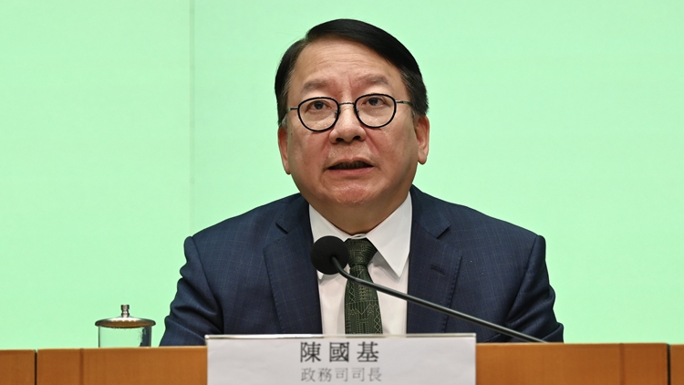 財政預算案｜陳國基：預算案全面穩健及務實 着力管控公共開支並適度開源