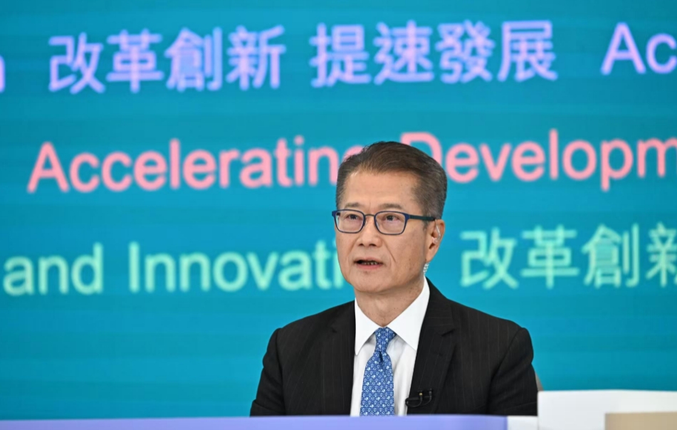 陳茂波：港須三方面加速推進發展 讓「一國兩制」優勢更亮眼