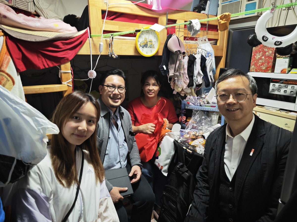 房屋局向劏房戶推廣租管資訊平台 籲申請簡約公屋等改善生活環境