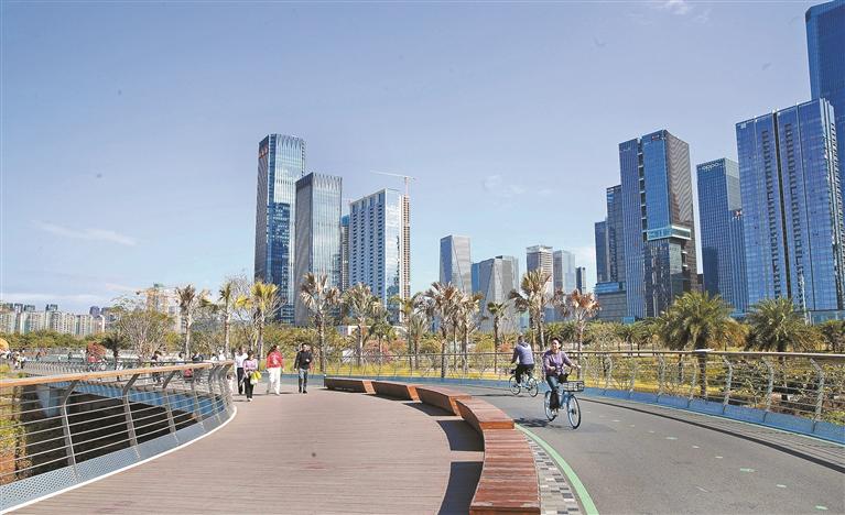 深圳實施休閒騎行道建設三年計劃 今年新增騎行道超230公里