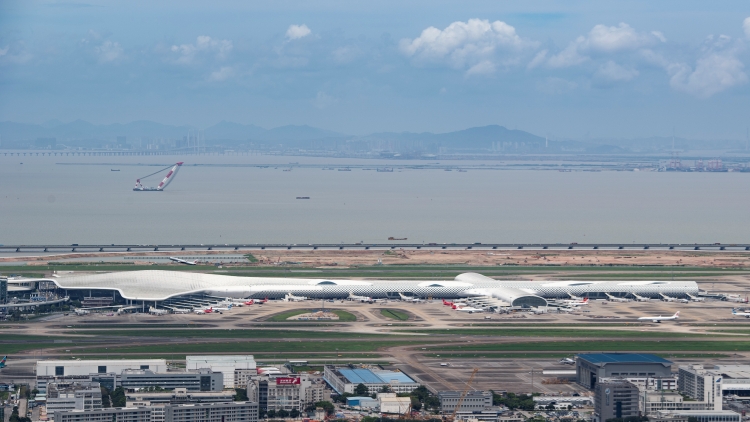 深圳機場進出口貨運量前兩個月同比增22.9%