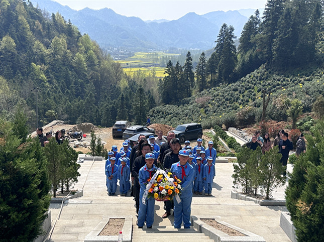 皖黟縣柯村鎮：緬懷革命先烈 凝聚奮進力量