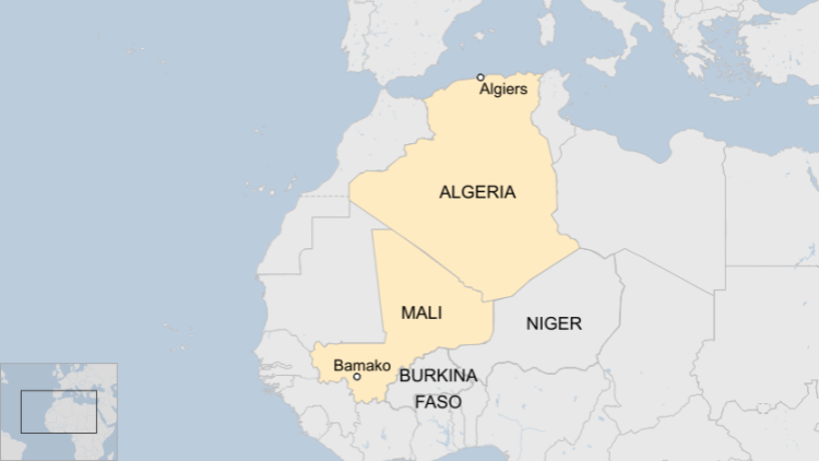 阿爾及利亞和馬里互相關閉領空