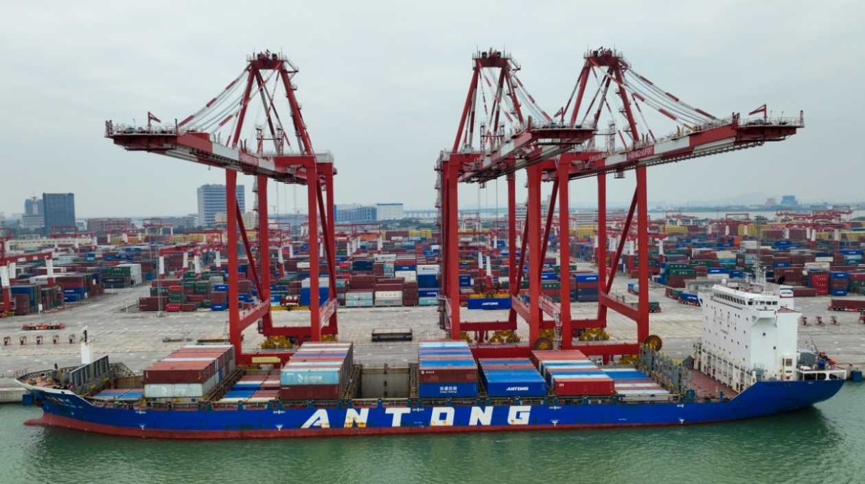 首季開門紅 廣州港集團貨物、集裝箱吞吐量分別實現3.1%和6.4%